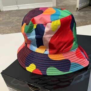 Bucket hat multicolor camo camoflauge unisex NWOT
